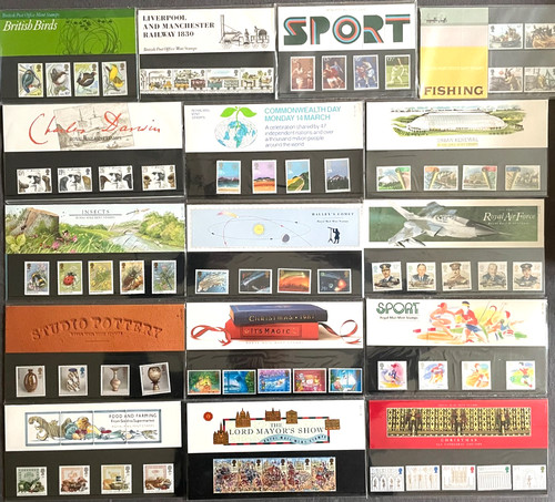 Presentation packs mnh 1980 - gb,