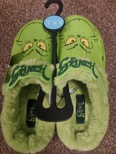 Grinch Fur Lined Clog Slippers