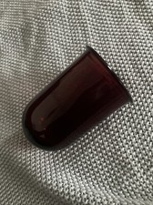 Coughtrie Sw6 Lamp Shade Glass Red Recording Studio Port Starboard