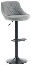 Bar Stools Faux Leather, Black