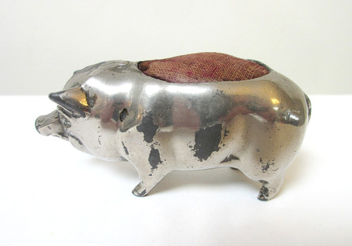 Antique pin cushion - pin,