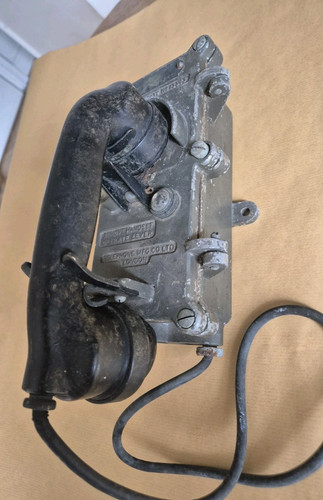 Vintage ww2 sound powered - vintage,
