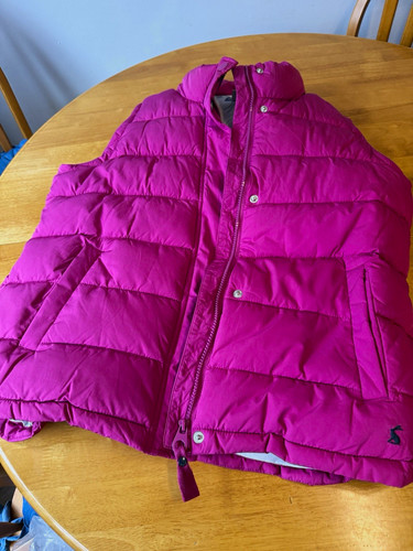 Joules pink padded puffer - padded,