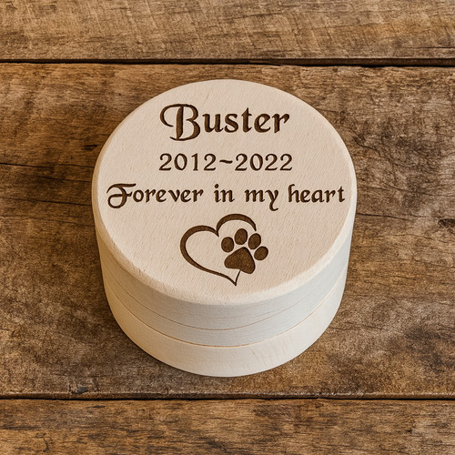 Personalised wooden pet - wooden,