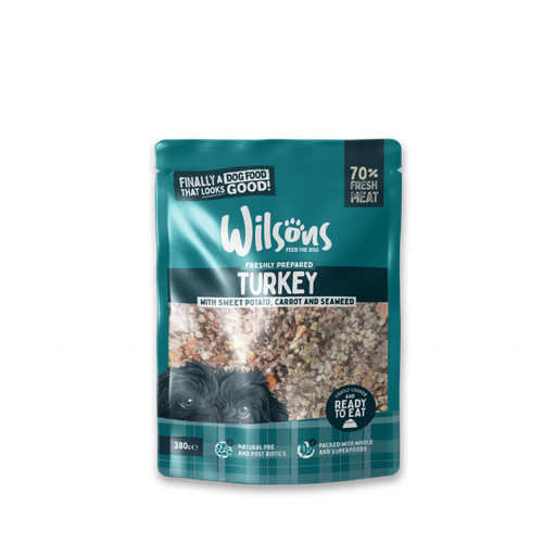 Wilsons turkey fresh dog - turkey, food