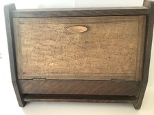 Vintage Pipe Smoker's Cabinet Wooden (Oak) 