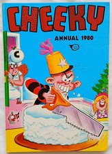Cheeky Annual 1980 Hardback Book