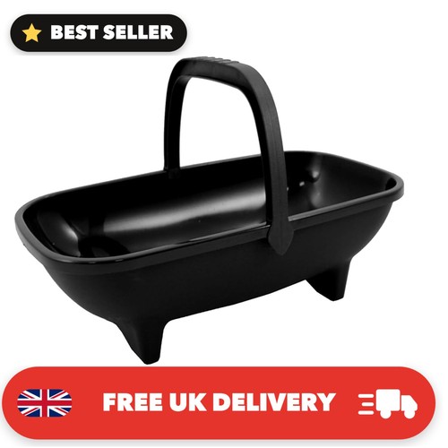 Set black garden trugs - black,