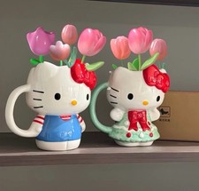 Hello Kitty Red And Green Christmas Mug