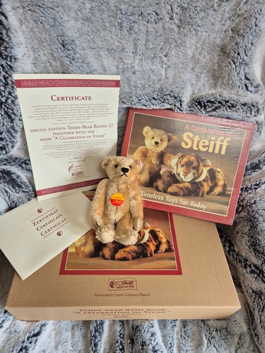 Steiff teddy bear blonde - teddy, 22