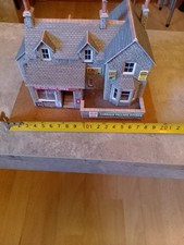 model train set building post office and shop oo scale srong and sturdy