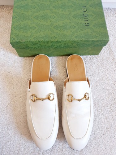 Gucci mystic white princetown - white,