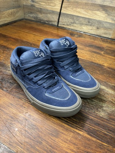 Vans half cab dark navy - vans, blue
