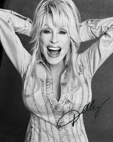 Dolly parton autographed - dolly,