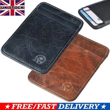 Unisex Slim Leather Wallet