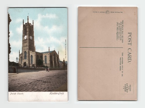 Postcard parish church - postcard,