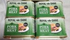 4 TINS ROYAL DANE PORK