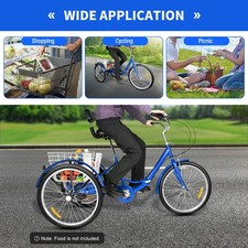 24 Inch Folding Adult Tricycle