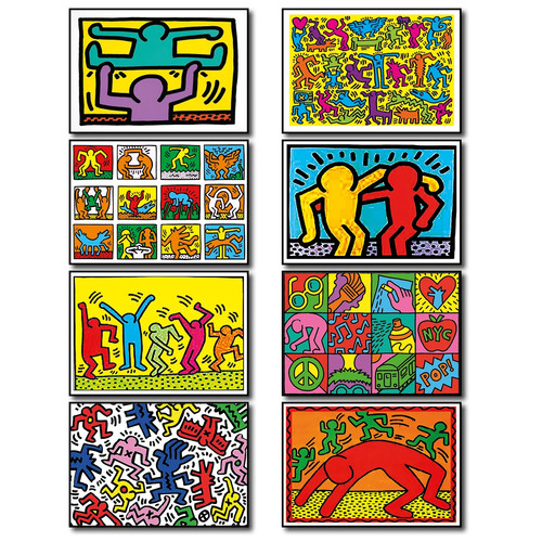 Keith haring pop - keith, fridge