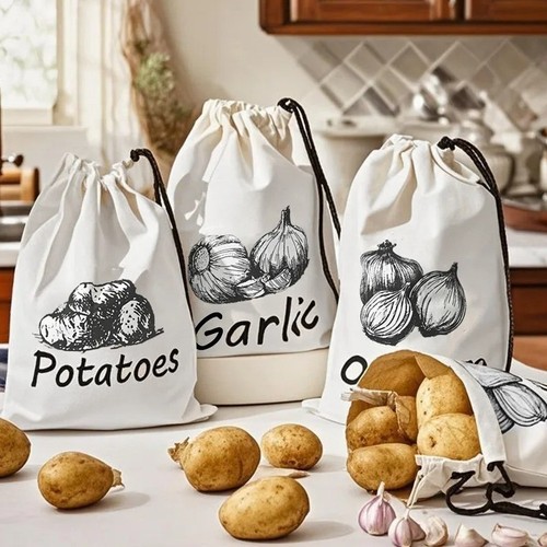 Potato storage bag cotton - potato,
