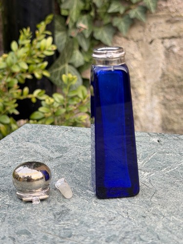 Antique victorian cobalt blue - victorian,