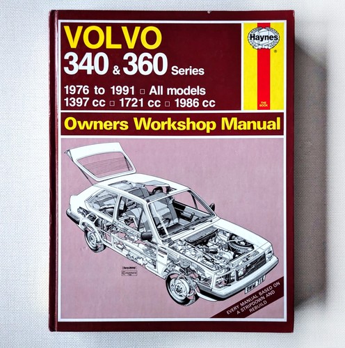 Haynes manual volvo 340 360 - manual,
