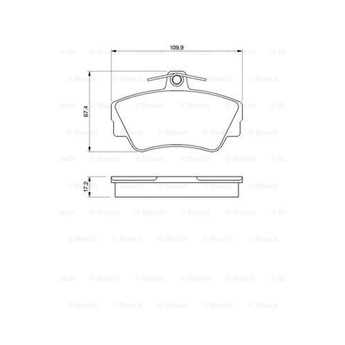 Brake pads set - brake,