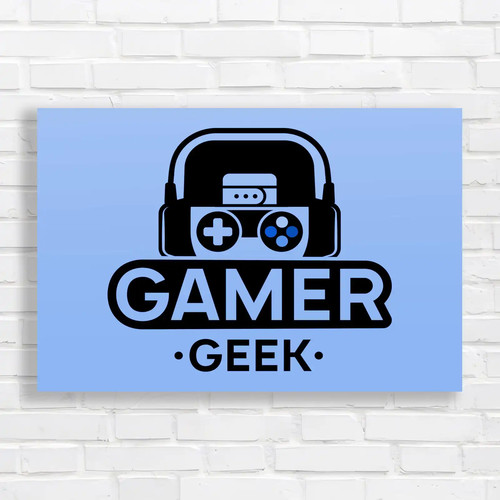 Gamer geek minimalist - gamer, gaming