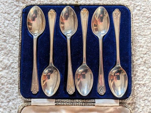 Solid silver golf - golf, teapoons