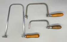 3 Vintage Eclipse Saws Fret Saw FS70 Coping Saw No7 CP Junior Hacksaw 670 Tool