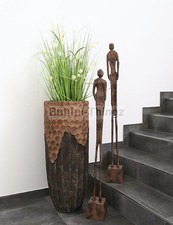 Extraordinary 118cm Italian Abstract Studio Aluminium Man Sculpture (Right)