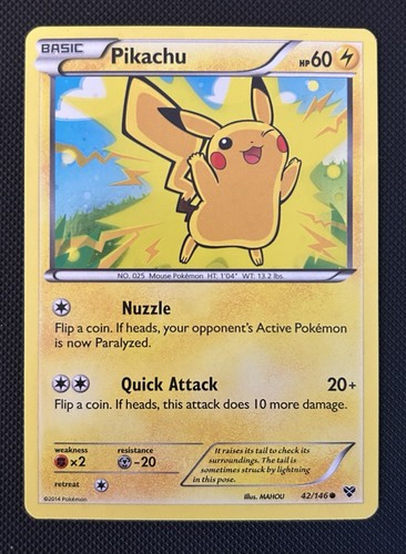 Pokémon tcg pikachu - pikachu, xy