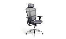 Habitat Mesh Office Chair - Grey