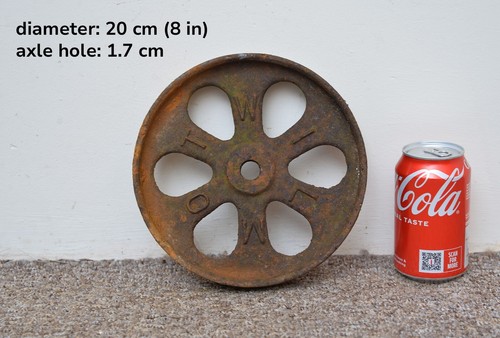 Old vintage cast iron - cast,
