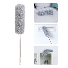 Extendable Handle Feather Duster Telescopic Duster practical Static Brush