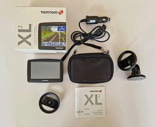 TomTom XL2 Sat Nav IQ (UK RoI) Boxed, instructions, Car charger, mount, zip case