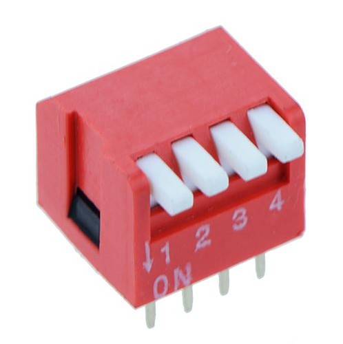 Way piano dip dil - red, pcb