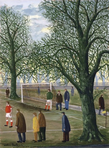 Football match the park - match,