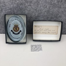 The Salvation Army Medical Fellowship Paperweight 1990 International Congress