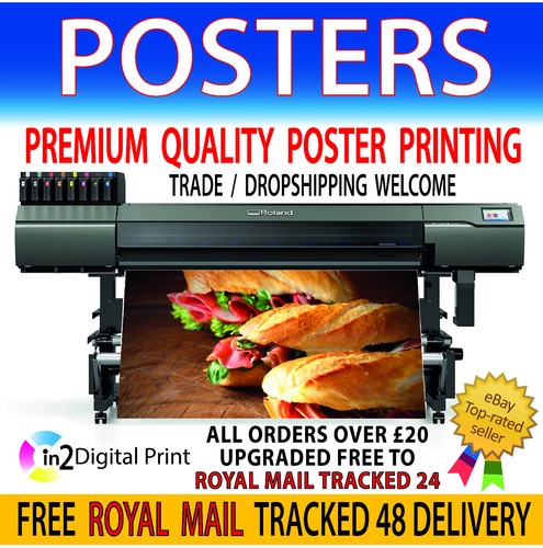 Poster printing satin gloss - printing,