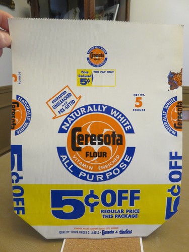 Ceresota flour bag - flour,