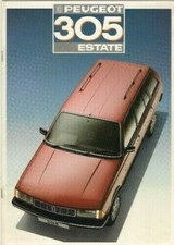 Peugeot 305 Estate 1986-87 UK