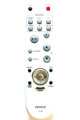 Denon wireless network - network, cd