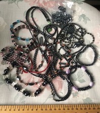 500G HEMATITE NATURAL GEMSTONE BEADS BUNDLE CRAFT JEWELLERY NECKLACE BRACELET 1