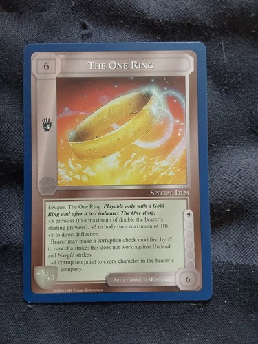 Middle earth ccg the one - earth,