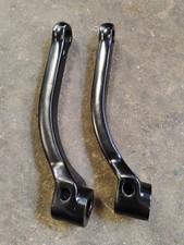 Puch Maxi Moped pair 185mm black pedal cranks arms