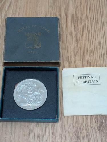 1951 festival britain crown - of,