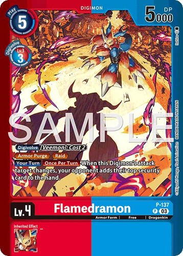 Flamedramon 137 lm 06 - flamedramon, (lm-06