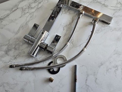 Swan neck sink - , mixer