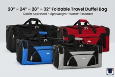 Foldable travel duffel bag - foldable, –